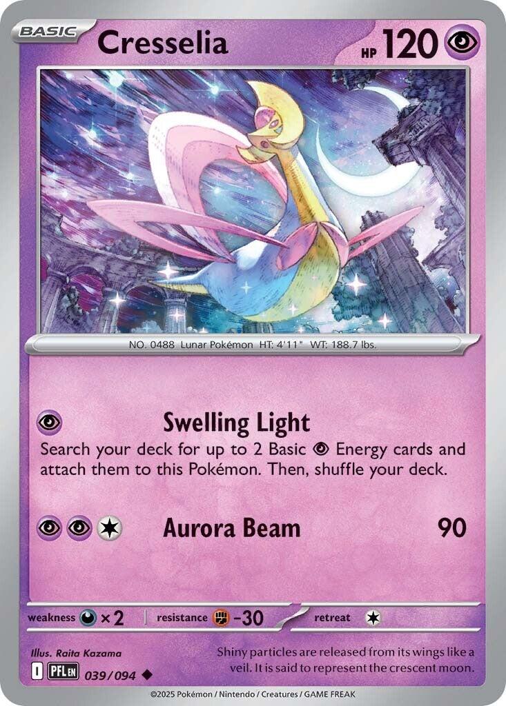 Cresselia (039/094) [Mega Evolution: Phantasmal Flames] | Jack's On Queen