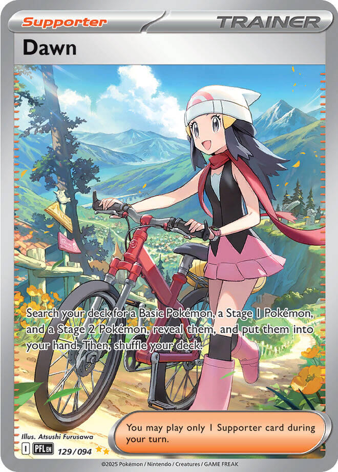 Dawn (129/094) [Mega Evolution: Phantasmal Flames] | Jack's On Queen
