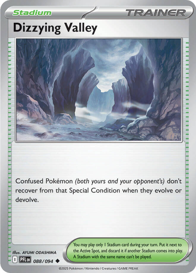 Dizzying Valley (088/094) [Mega Evolution: Phantasmal Flames] | Jack's On Queen