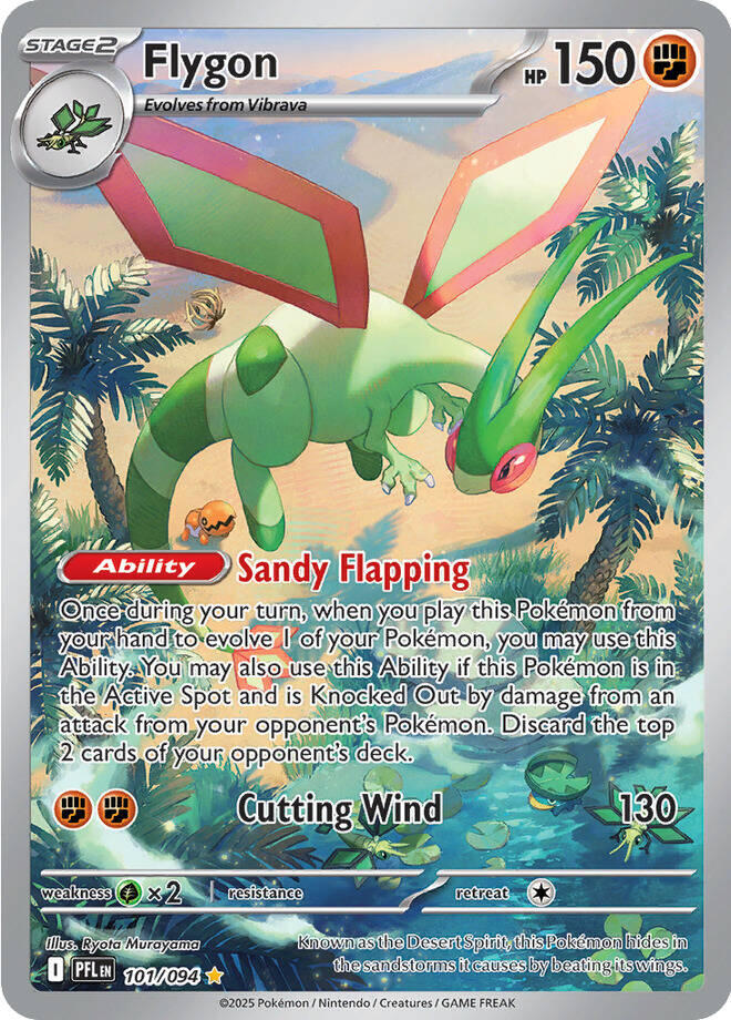 Flygon (101/094) [Mega Evolution: Phantasmal Flames] | Jack's On Queen