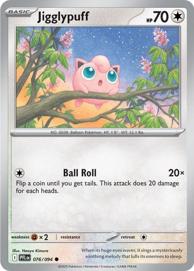 Jigglypuff (076/094) [Mega Evolution: Phantasmal Flames] | Jack's On Queen