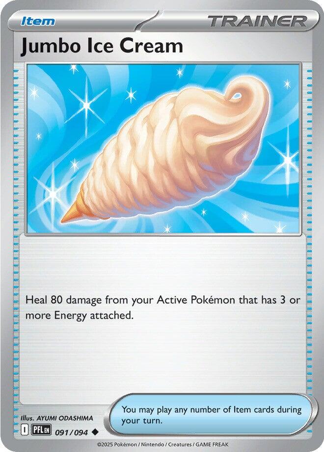 Jumbo Ice Cream (091/094) [Mega Evolution: Phantasmal Flames] | Jack's On Queen