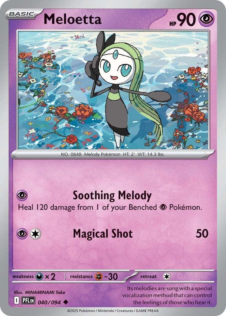 Meloetta (040/094) [Mega Evolution: Phantasmal Flames] | Jack's On Queen