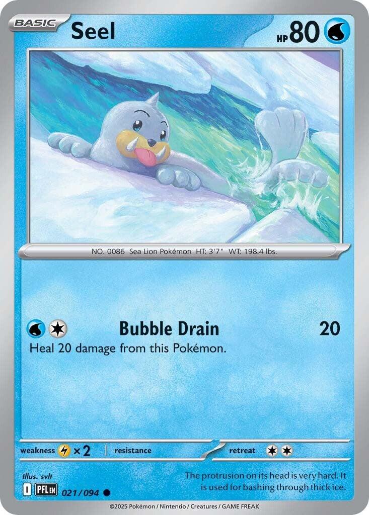 Seel (021/094) [Mega Evolution: Phantasmal Flames] | Jack's On Queen
