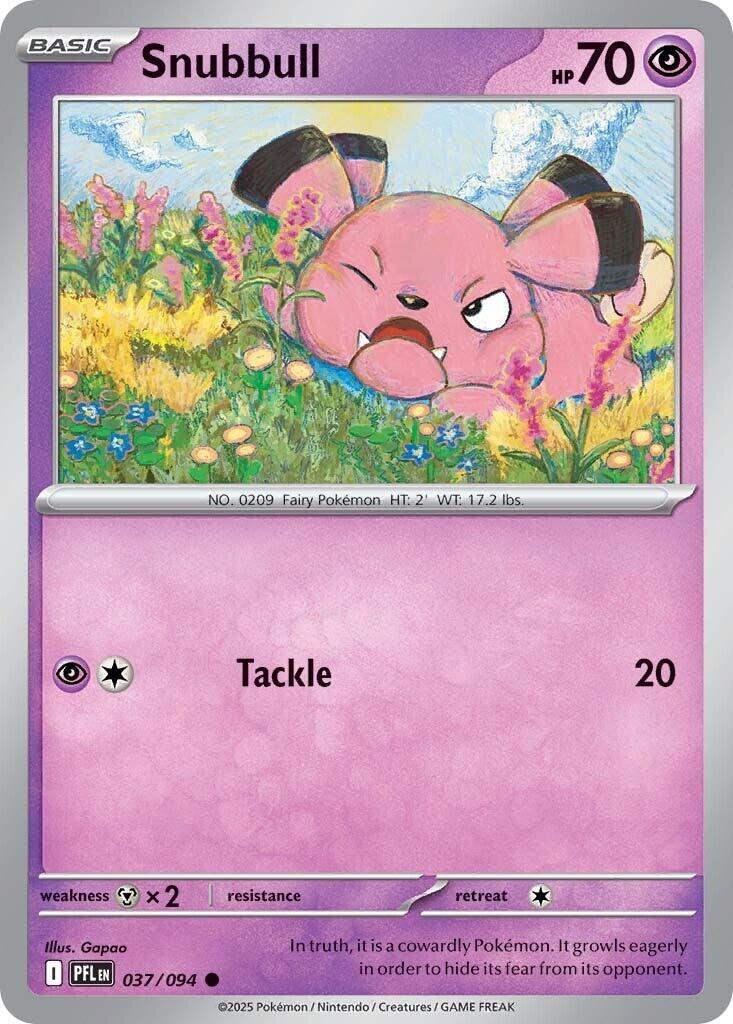 Snubbull (037/094) [Mega Evolution: Phantasmal Flames] | Jack's On Queen