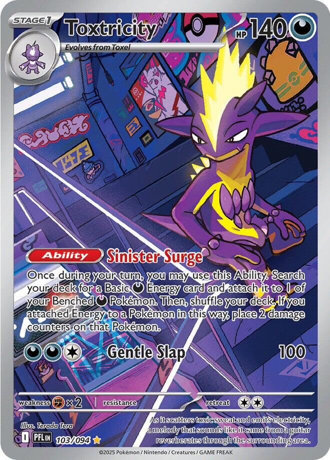 Toxtricity (103/094) [Mega Evolution: Phantasmal Flames] | Jack's On Queen