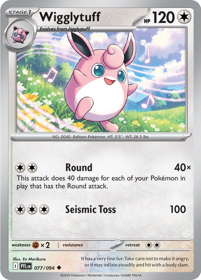 Wigglytuff (077/094) [Mega Evolution: Phantasmal Flames] | Jack's On Queen