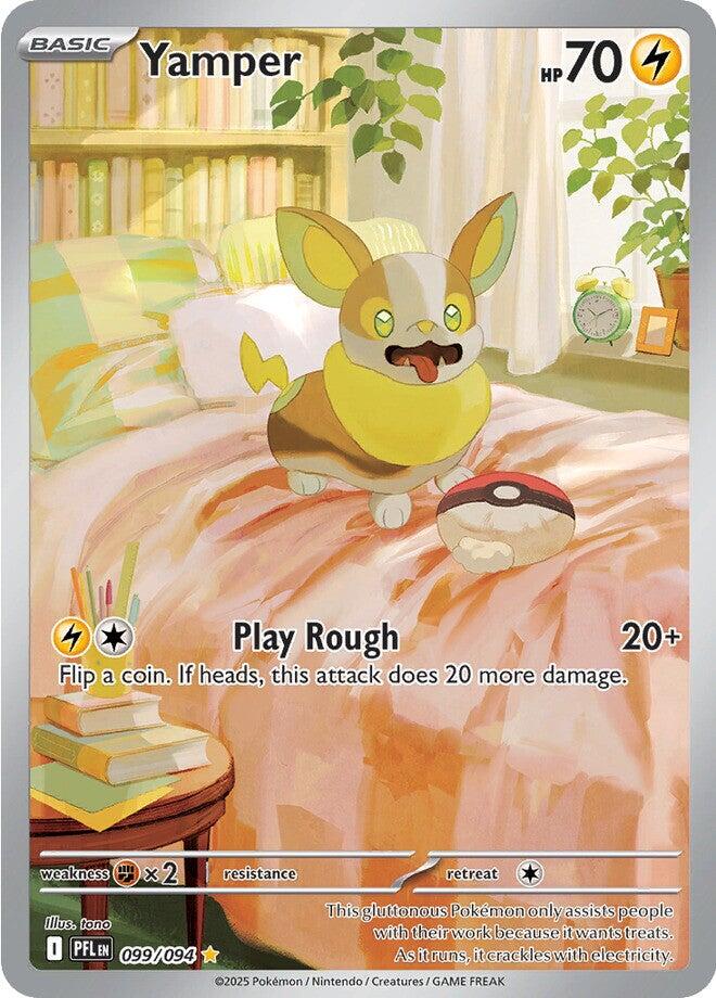 Yamper (099/094) [Mega Evolution: Phantasmal Flames] | Jack's On Queen
