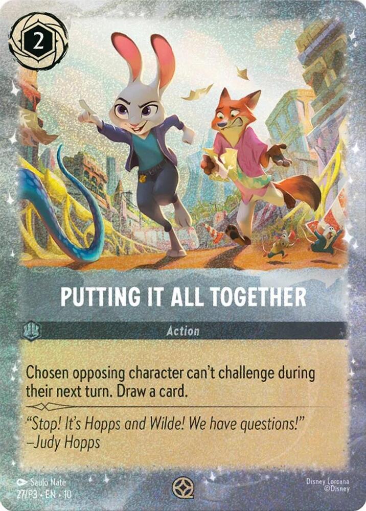 Putting It All Together (27) [Disney Lorcana Promo Cards] | Jack's On Queen
