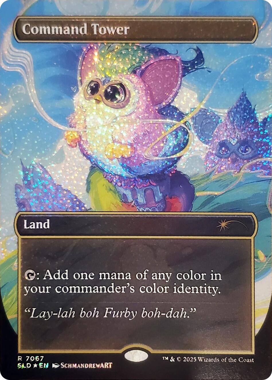 Command Tower (7067) (Confetti Foil) [Secret Lair Drop Series] | Jack's On Queen