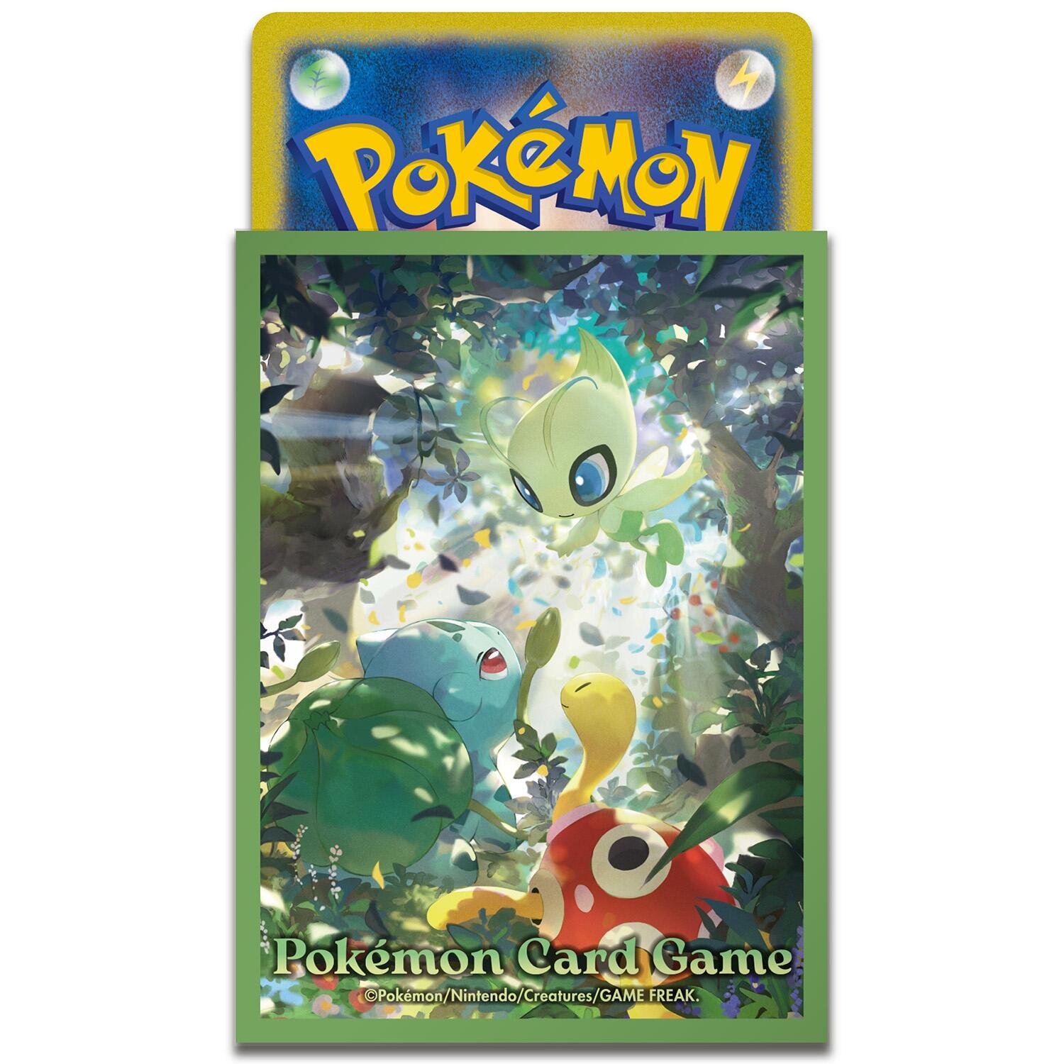Card Sleeves - Celebi & Friends (64-Pack) (Pokemon Center Japan Exclusive) | Jack's On Queen