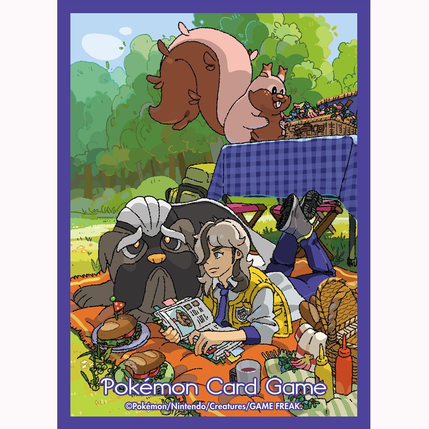 Card Sleeves - Arven & Mabosstiff (64-Pack) (Pokemon Center Japan Exclusive) | Jack's On Queen