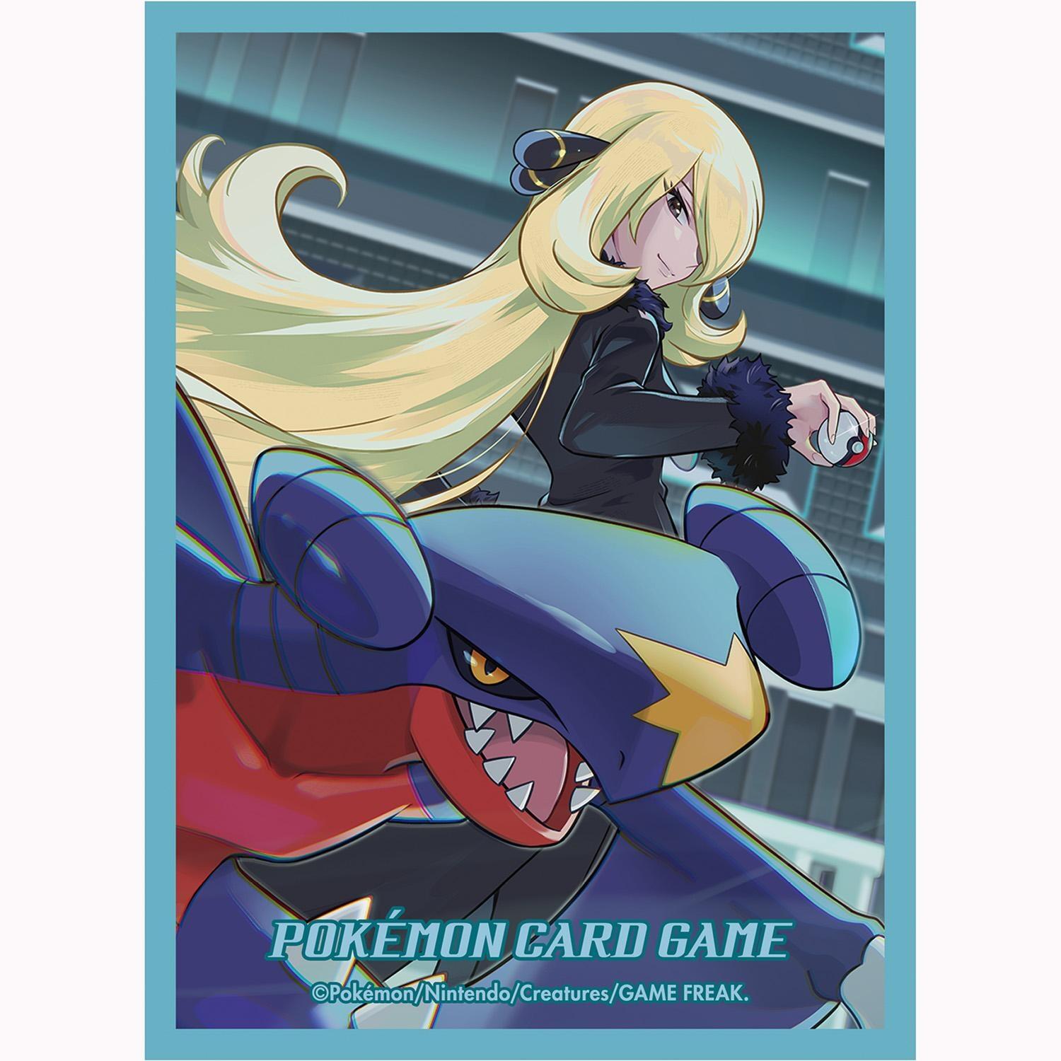 Card Sleeves - Cynthia & Garchomp Ver.2 (64-Pack) (Pokemon Center Japan Exclusive) | Jack's On Queen
