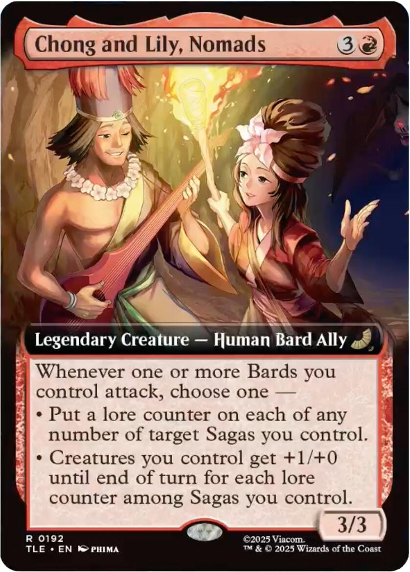 Chong and Lily, Nomads (Extended Art) [Avatar: The Last Airbender: Eternal-Legal] | Jack's On Queen