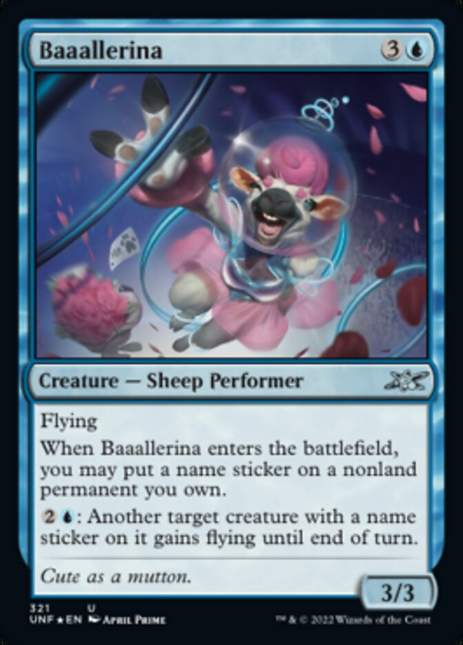 Baaallerina (Galaxy Foil) [Unfinity] | Jack's On Queen