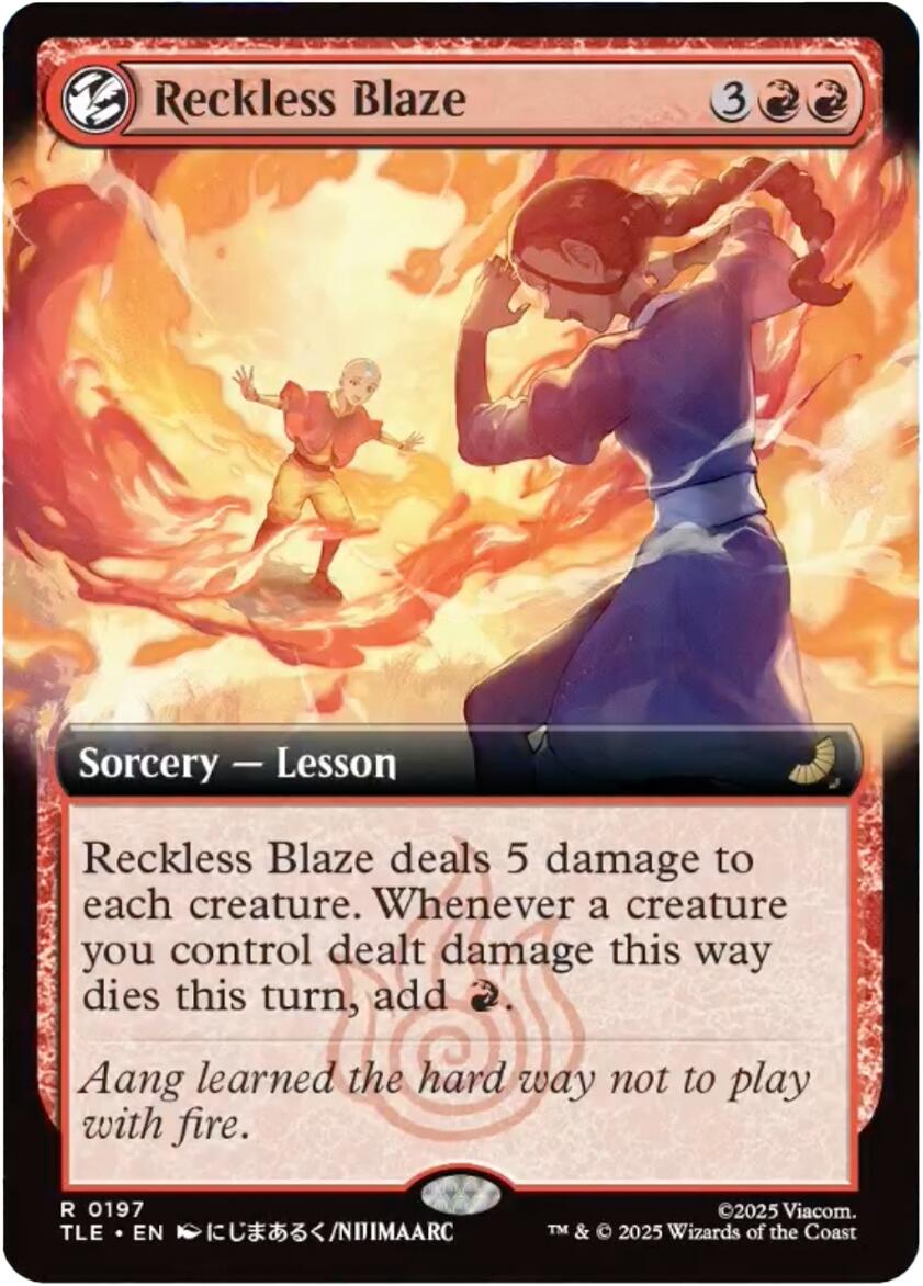 Reckless Blaze (Extended Art) [Avatar: The Last Airbender: Eternal-Legal] | Jack's On Queen