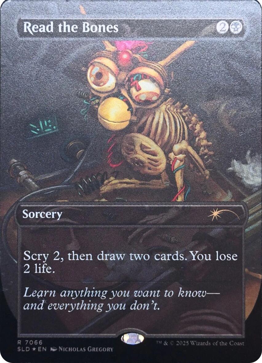Read the Bones (Rainbow Foil) [Secret Lair Drop Series] | Jack's On Queen