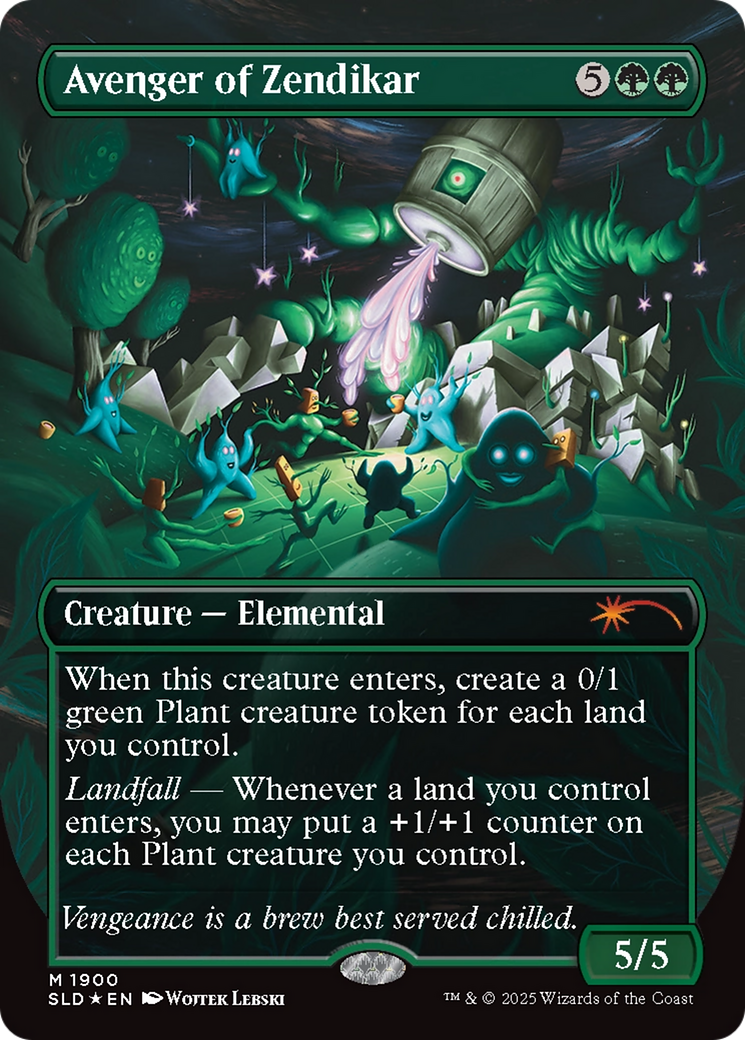 Avenger of Zendikar (Double Rainbow Foil) [Secret Lair Drop Series] | Jack's On Queen