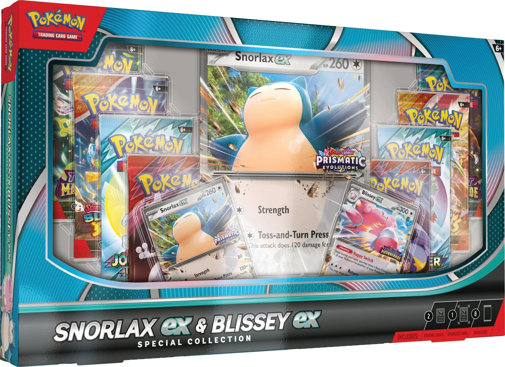 Snorlax ex & Blissey ex Special Collection | Jack's On Queen