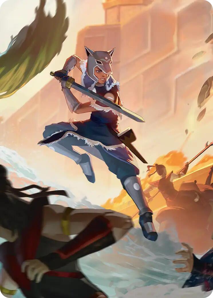 Sokka's Charge Art Card [Avatar: The Last Airbender Art Series] | Jack's On Queen