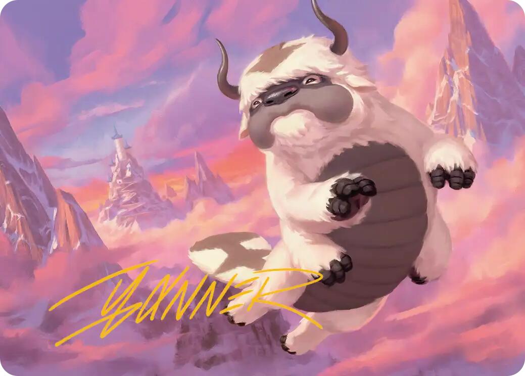 Appa, Aang's Companion Art Card (Gold-Stamped Signature) [Avatar: The Last Airbender Art Series] | Jack's On Queen
