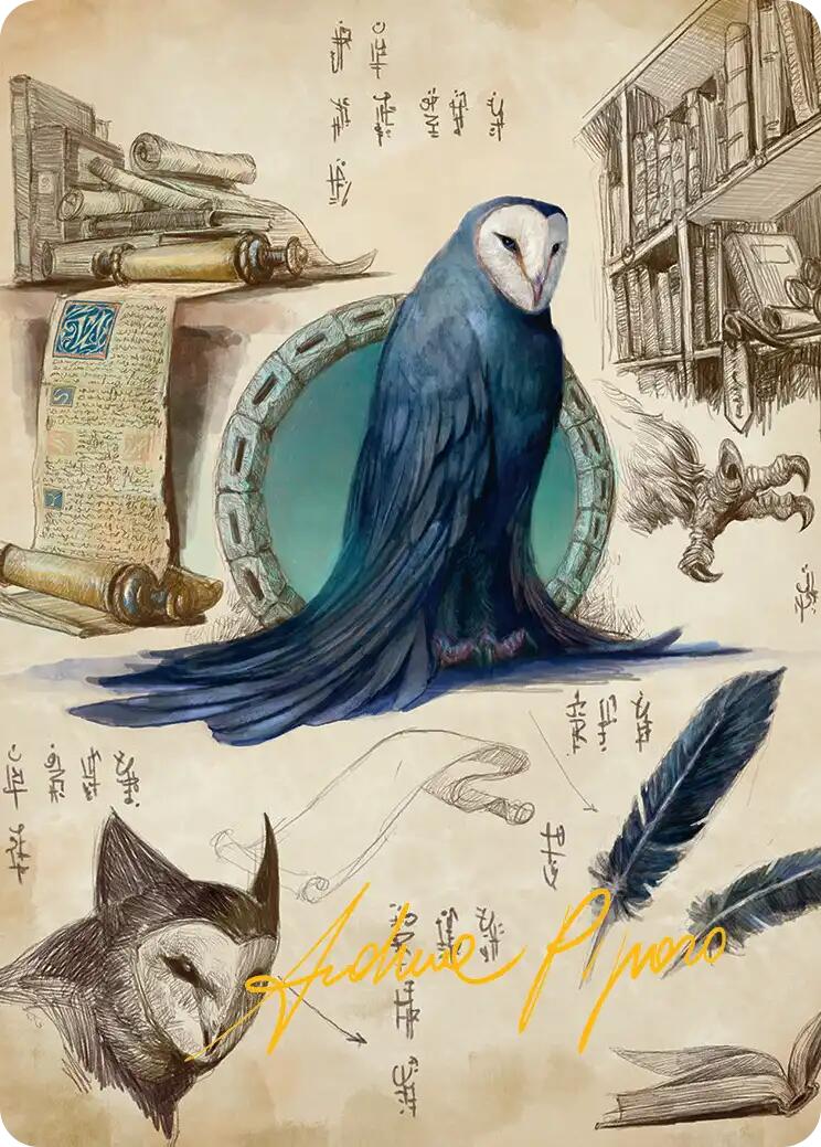 Wan Shi Tong, Librarian Art Card (Gold-Stamped Signature) [Avatar: The Last Airbender Art Series] | Jack's On Queen