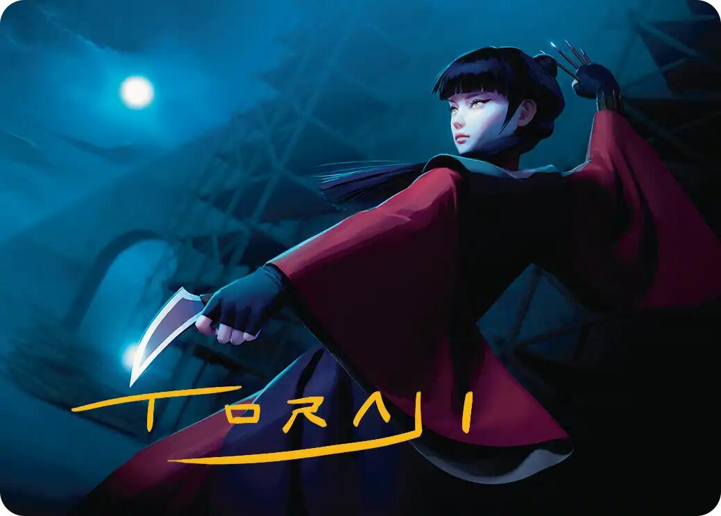 Mai, Jaded Edge Art Card (Gold-Stamped Signature) [Avatar: The Last Airbender Art Series] | Jack's On Queen