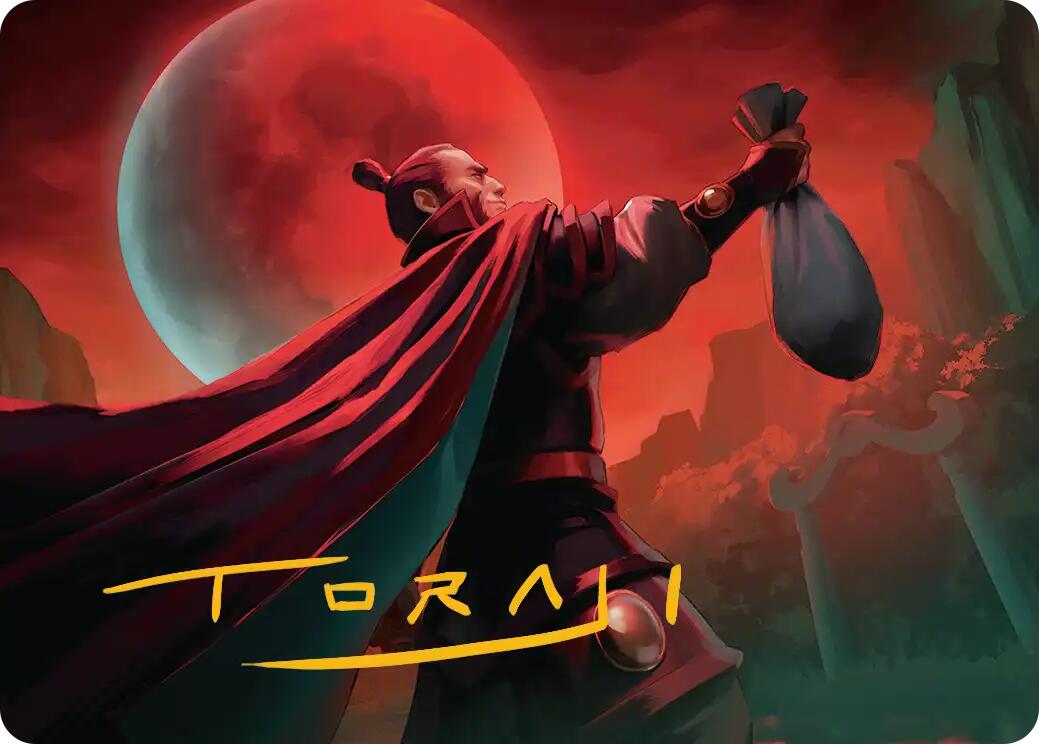 Zhao, the Moon Slayer Art Card (Gold-Stamped Signature) [Avatar: The Last Airbender Art Series] | Jack's On Queen