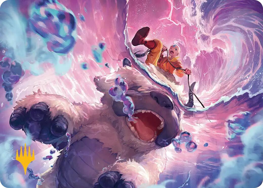 Storm of Memories Art Card (Gold-Stamped Planeswalker Symbol) [Avatar: The Last Airbender Art Series] | Jack's On Queen