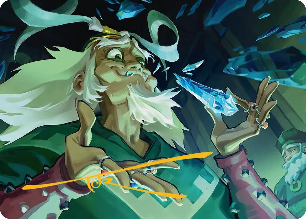 Bumi, King of Three Trials Art Card (Gold-Stamped Signature) [Avatar: The Last Airbender Art Series] | Jack's On Queen