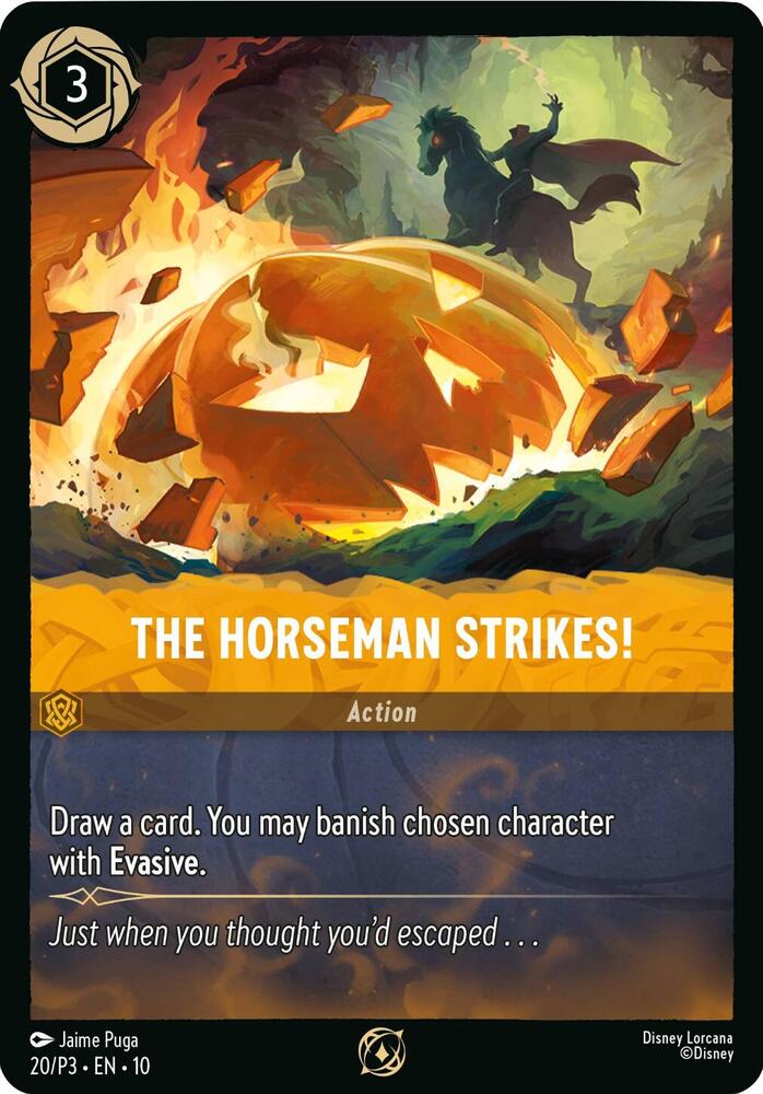 The Horseman Strikes! (20) [Disney Lorcana Promo Cards] | Jack's On Queen