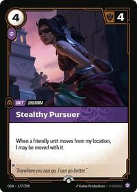 Stealthy Pursuer (177/298) [Riftbound Organized Play Promotional Cards] | Jack's On Queen