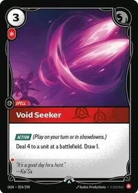 Void Seeker (024/298) [Riftbound Organized Play Promotional Cards] | Jack's On Queen