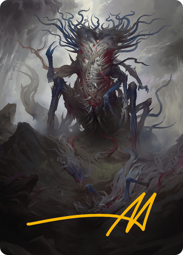 Azlask, the Swelling Scourge Art Card (Gold-Stamped Signature) [Modern Horizons 3 Art Series] | Jack's On Queen