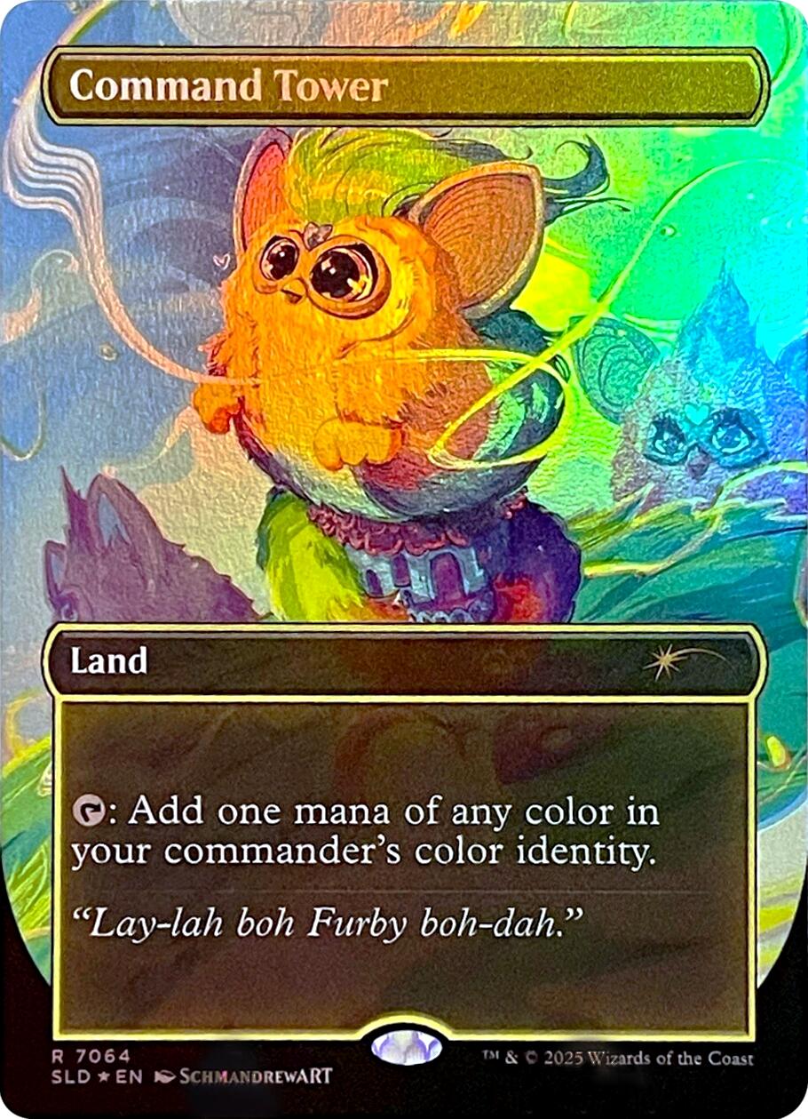 Command Tower (7064) (Rainbow Foil) [Secret Lair Drop Series] | Jack's On Queen