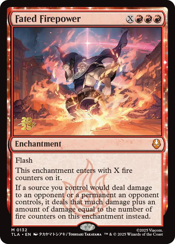 Fated Firepower [Avatar: The Last Airbender Prerelease Cards] | Jack's On Queen