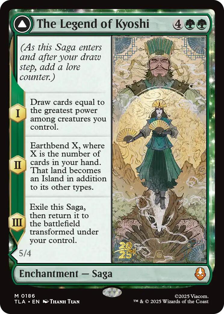 The Legend of Kyoshi [Avatar: The Last Airbender Prerelease Cards] | Jack's On Queen