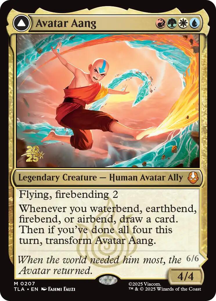 Avatar Aang [Avatar: The Last Airbender Prerelease Cards] | Jack's On Queen
