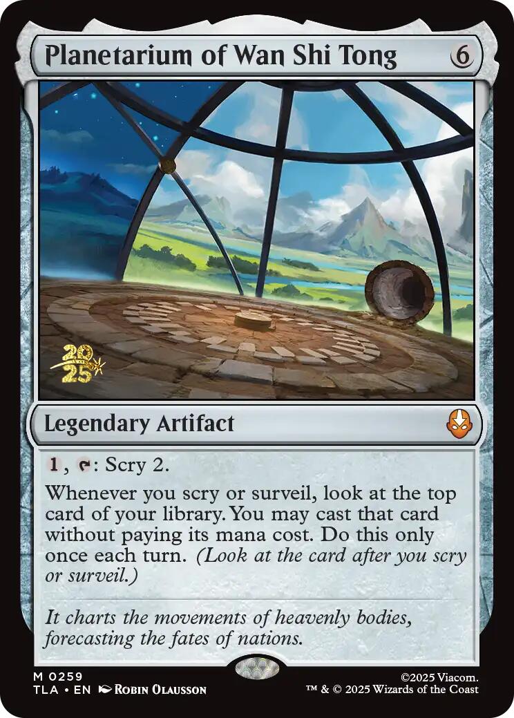 Planetarium of Wan Shi Tong [Avatar: The Last Airbender Prerelease Cards] | Jack's On Queen