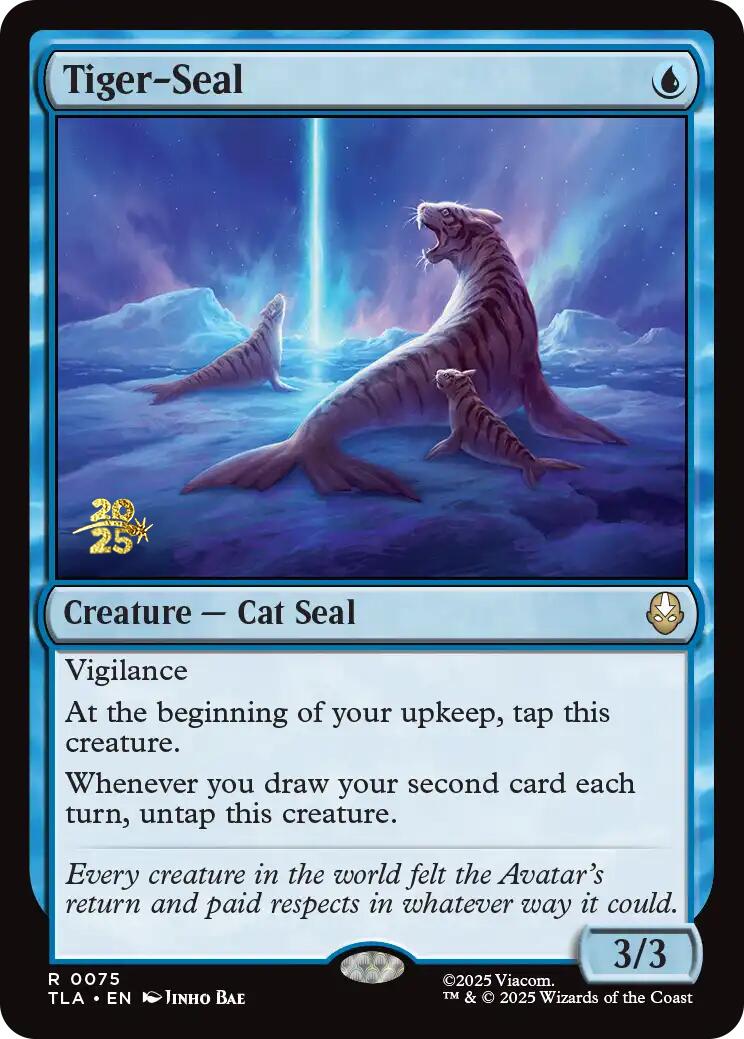 Tiger-Seal [Avatar: The Last Airbender Prerelease Cards] | Jack's On Queen