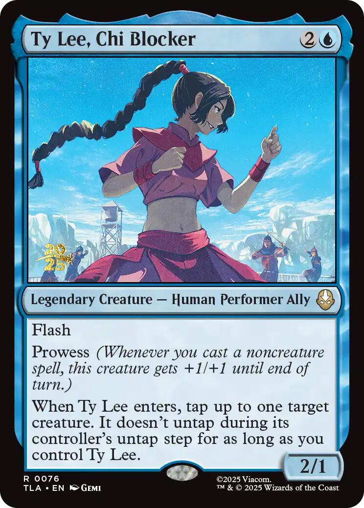 Ty Lee, Chi Blocker [Avatar: The Last Airbender Prerelease Cards] | Jack's On Queen