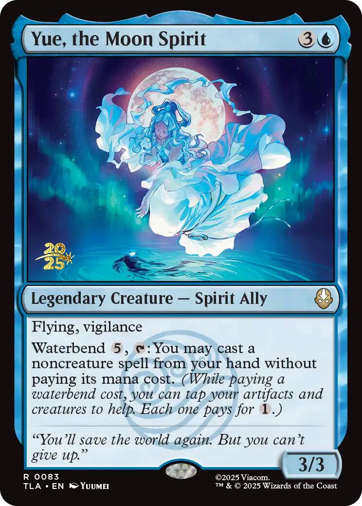 Yue, the Moon Spirit [Avatar: The Last Airbender Prerelease Cards] | Jack's On Queen