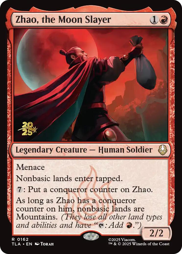Zhao, the Moon Slayer [Avatar: The Last Airbender Prerelease Cards] | Jack's On Queen