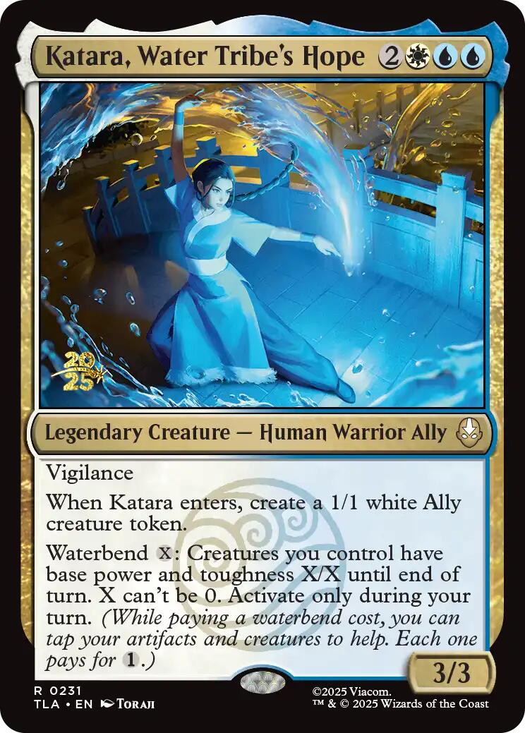 Katara, Water Tribe's Hope [Avatar: The Last Airbender Prerelease Cards] | Jack's On Queen