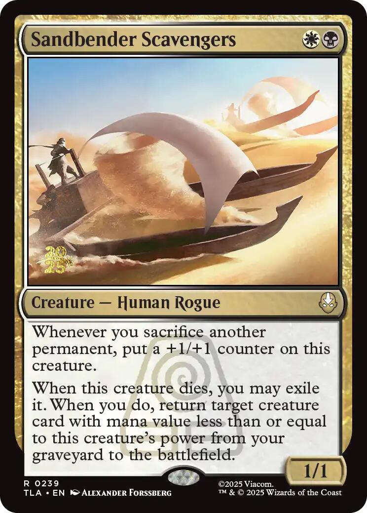 Sandbender Scavengers [Avatar: The Last Airbender Prerelease Cards] | Jack's On Queen