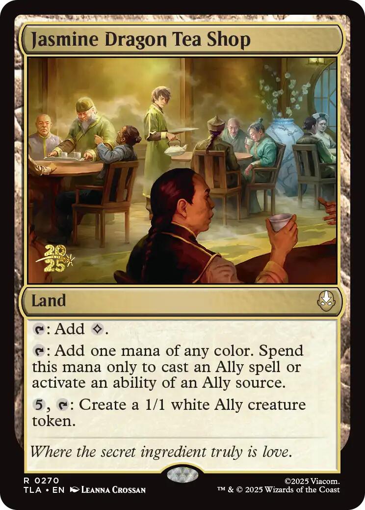 Jasmine Dragon Tea Shop [Avatar: The Last Airbender Prerelease Cards] | Jack's On Queen