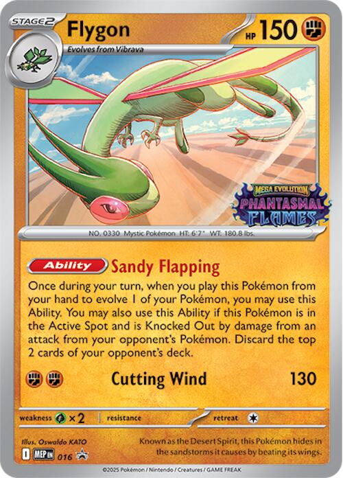 Flygon (016) (Prerelease) [Mega Evolution Promo] | Jack's On Queen