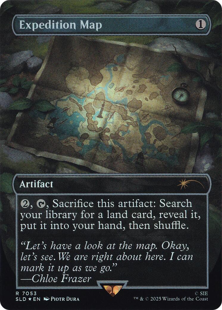 Expedition Map (Rainbow Foil) [Secret Lair Drop Series] | Jack's On Queen