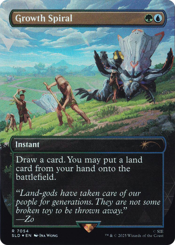 Growth Spiral (Rainbow Foil) [Secret Lair Drop Series] | Jack's On Queen