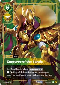 Azir - Emperor of the Sands (197/221) [Spiritforged] | Jack's On Queen